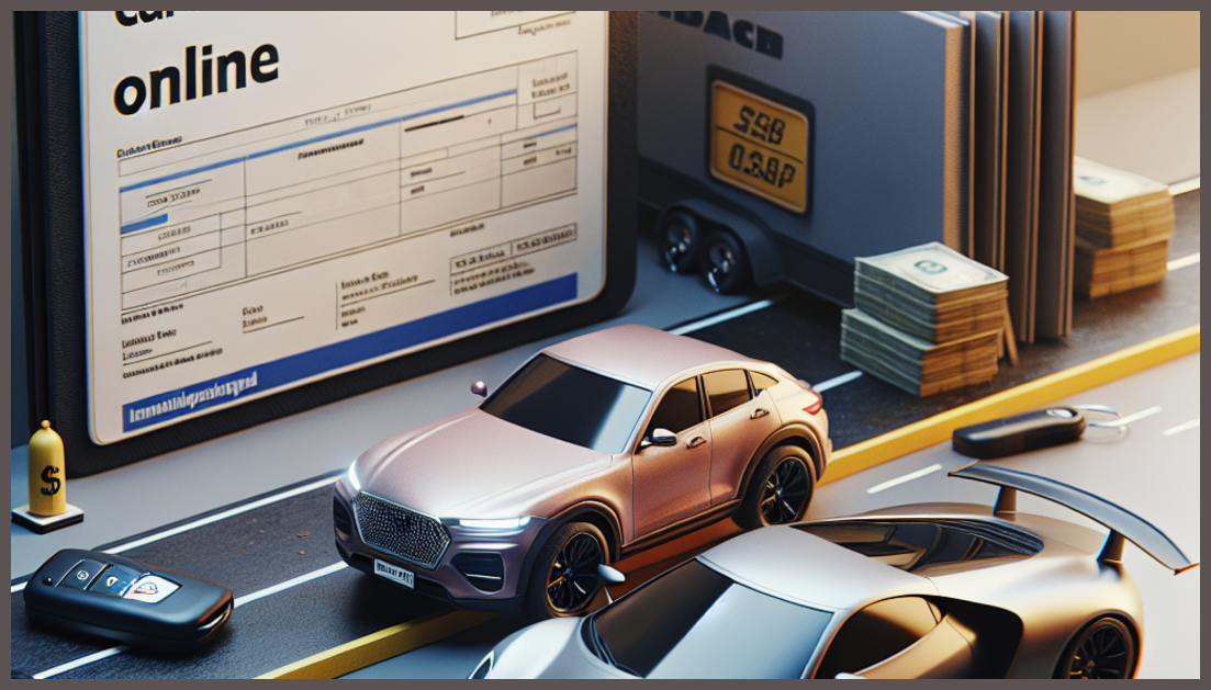 Minimalistic car insurance symbols for fast quotes