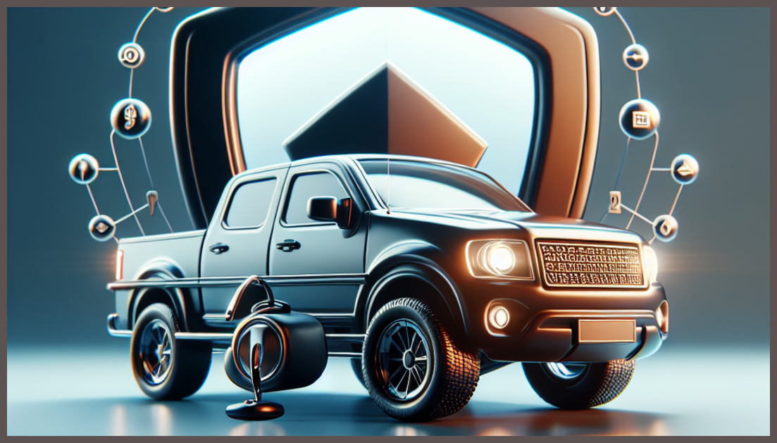 A car with a shield symbol representing insurance coverage.