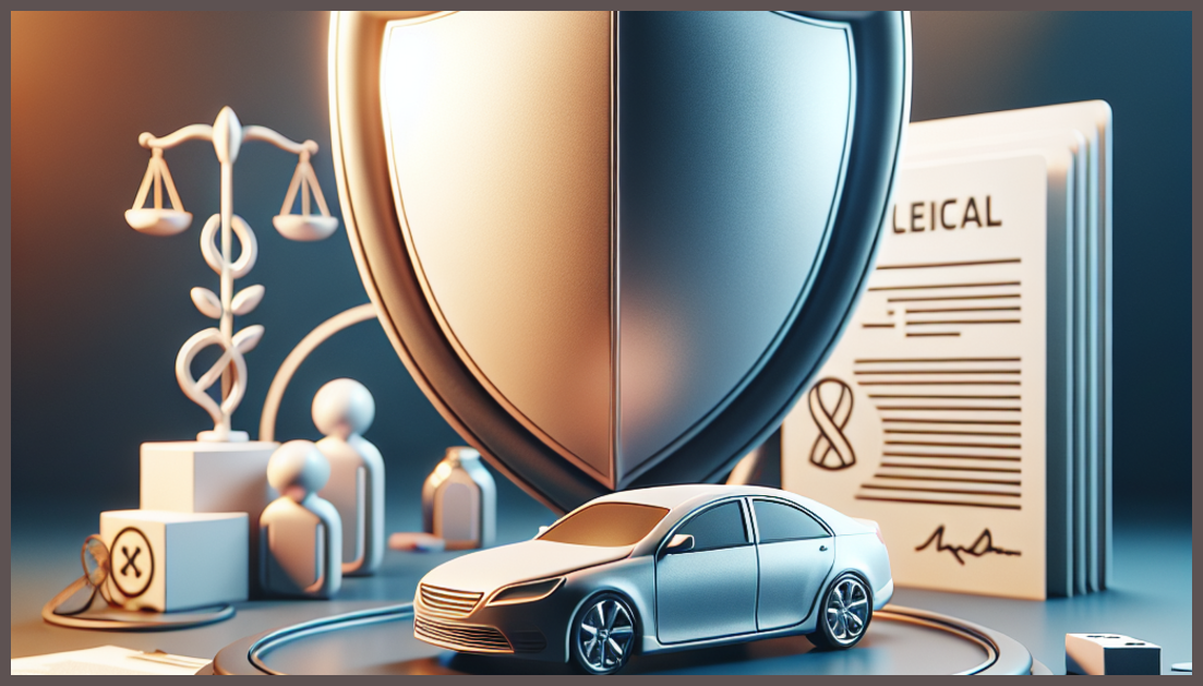 A visual representation of car insurance regulations and requirements.