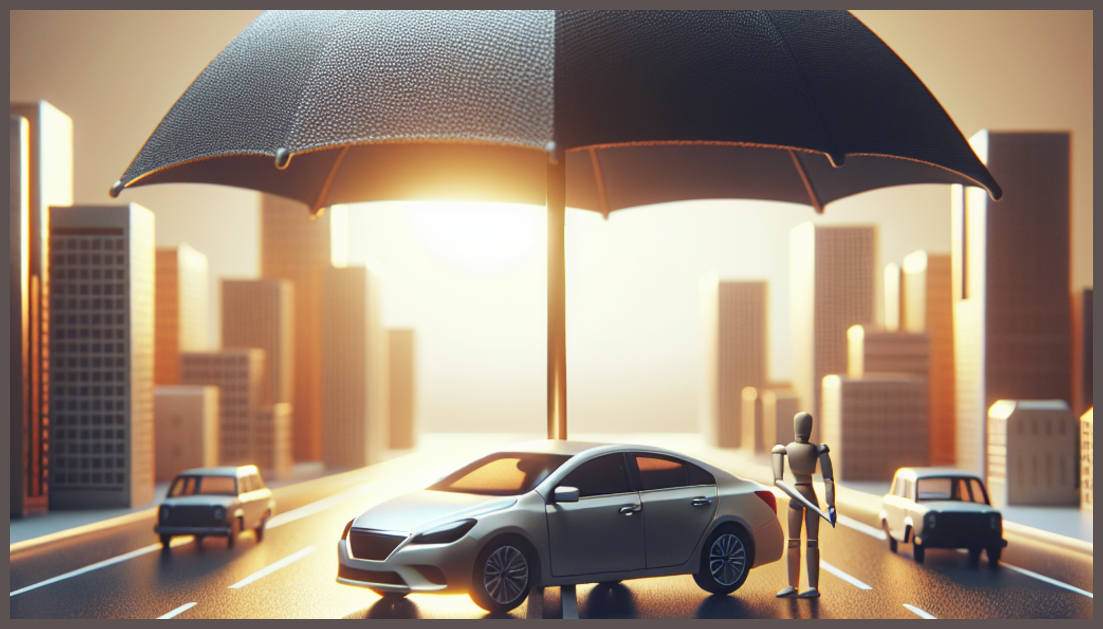 Visual representation of quick car insurance coverage options.